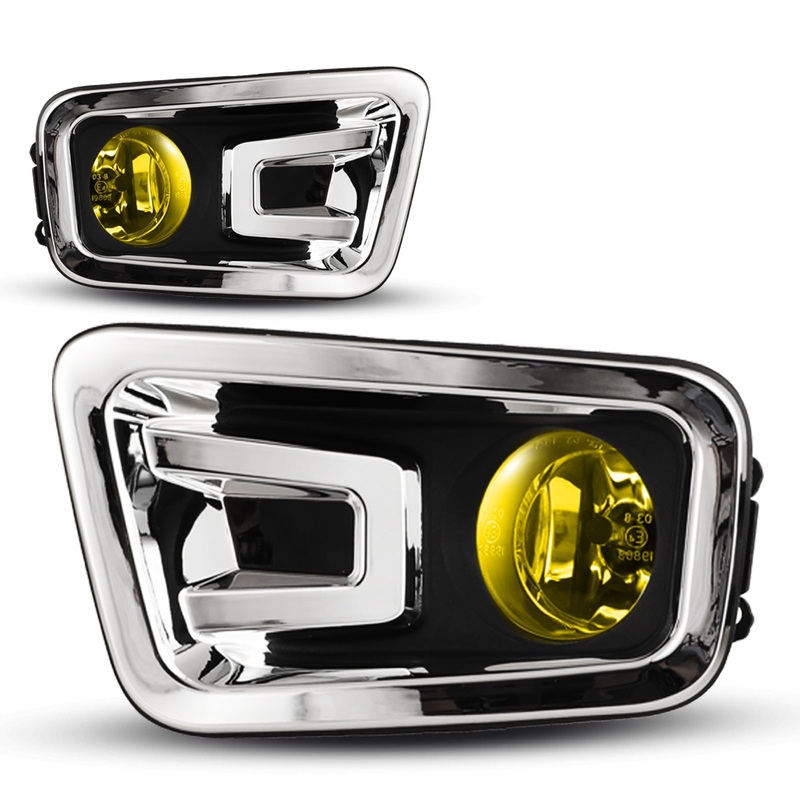 For 2016-2019 Nissan Titan Fog Lights – Yellow