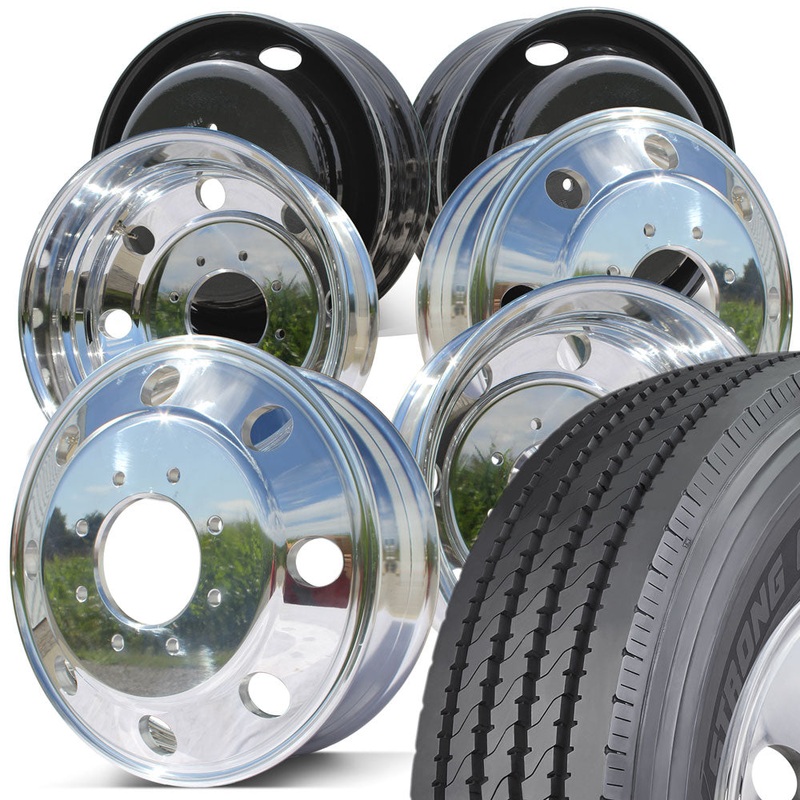 Hercules Highway Tread 19.5 for Chevy / GMC 3500 DRW 8 x 6.5″ (1977-2010)