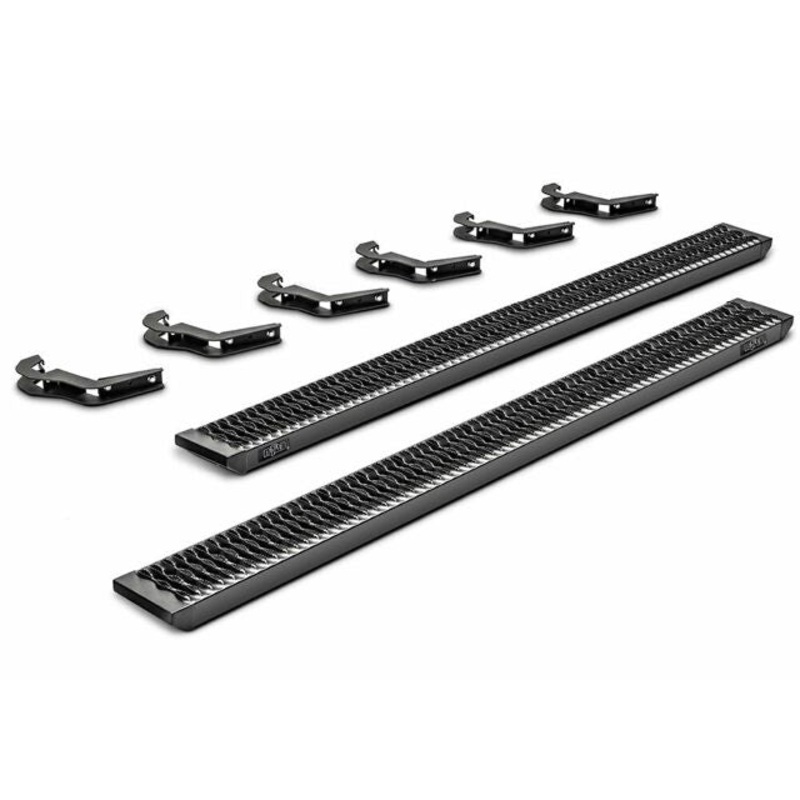 N-FAB Growler Fleet Cab Length Step, Textured Black | GFC17RC-TX | Compatible with Chevy-GMC 2500 / 3500 (Diesel) Regular Cab 17-18