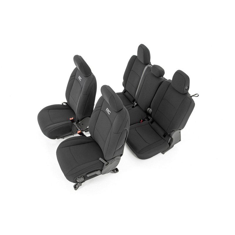 Seat Covers | Front and RR w/ Cup Holder | Jeep Gladiator JT 4WD (2020-2024)