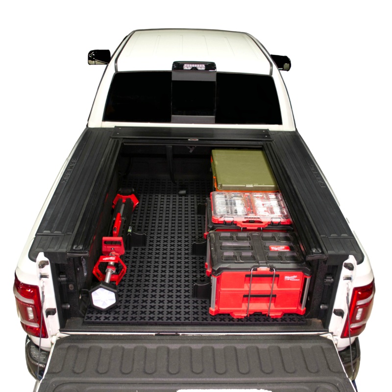 Tmat Truck Bed Organizer Slide Out Mat | Universal Fit for Standard Beds 6′ to 6’5″