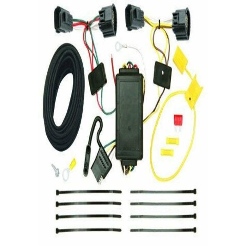 Tow Ready 118549 T-One Connector Assembly Compatible with Ford Focus Black