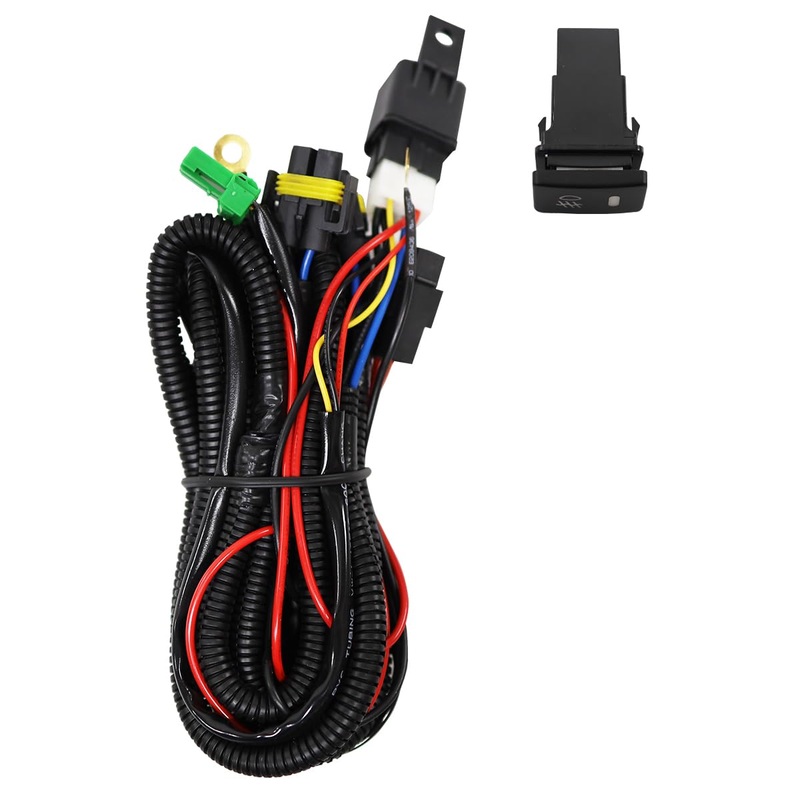 Wiring Kit & Switch for Bulb Socket with 898 Bulb
