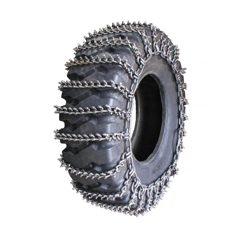 14.00-24 Nordic Premium Studded Loader/Grader 2 Link Spacing Chain – 1 Pair