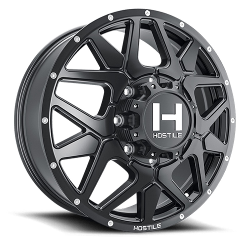 Hostile H402 DIABLO 8 Lug Dually Wheels