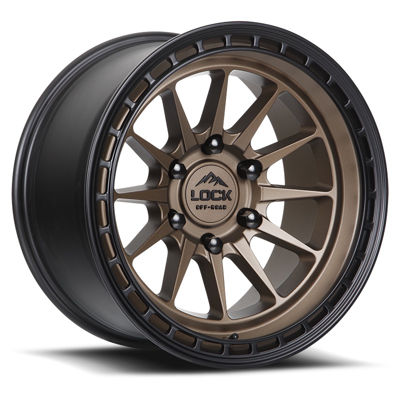 Lock Off-Road Baja Wheel (Matte Desert Bronze)