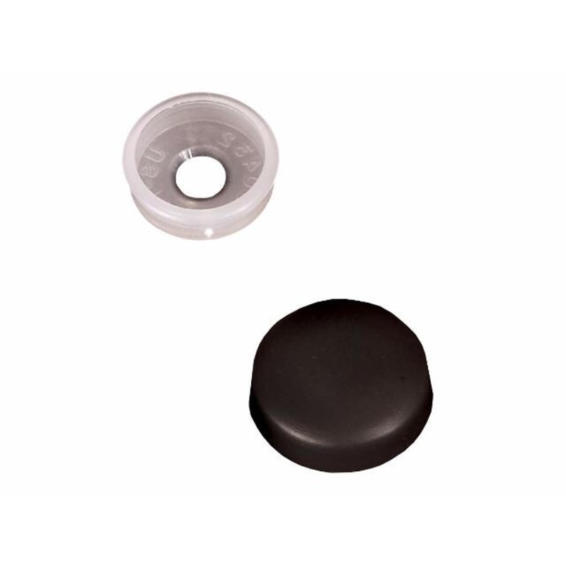 RV Designer H603, Screw Covers, Black, 14 Per Pack, Interior Hardware