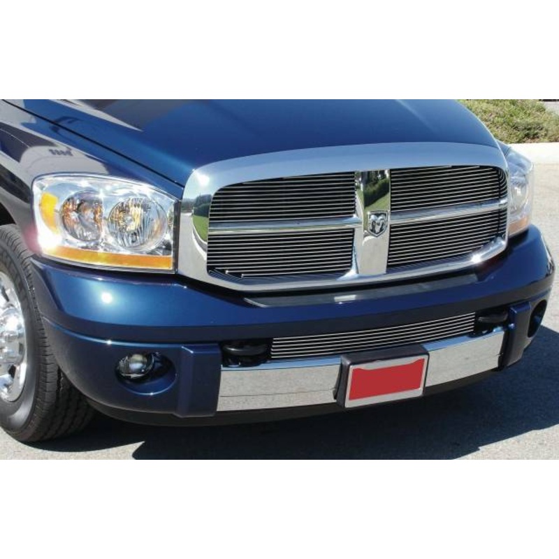 T-REX Grilles 20467 Polished Aluminum Horizontal Grille Fits 2006-2008 Dodge Ram 1500