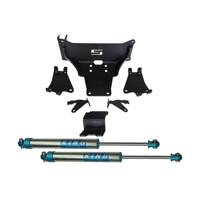 Dual Steering Stabilizer Kit-w/ King 2.0 Shocks-05-22 F250/350 4WD-No Lift Req 92740