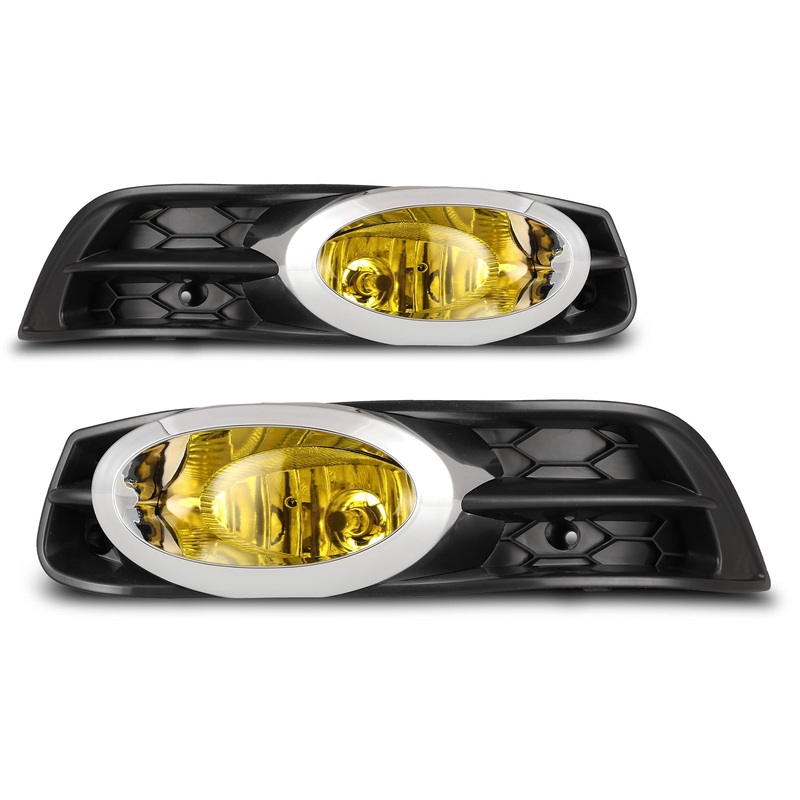 For 2012-2013 Honda Civic 2Dr Fog Lights – Yellow