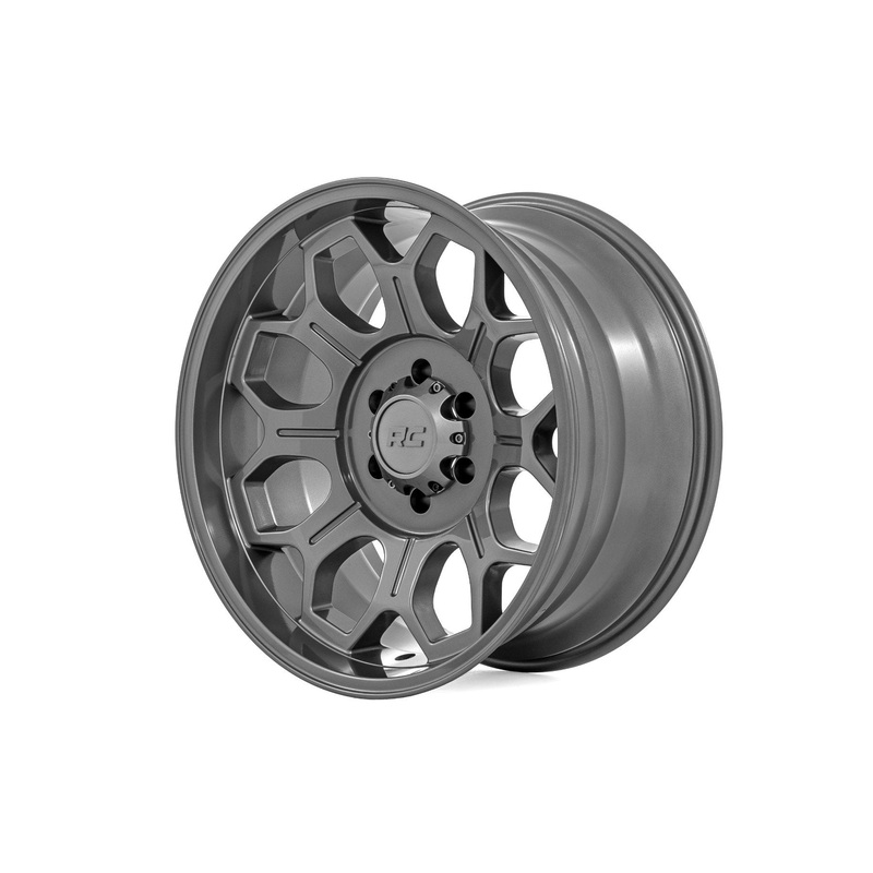 Rough Country 77 Series Wheel | One-Piece | Gunmetal Gray | 20×9 | 6×135 | 0mm