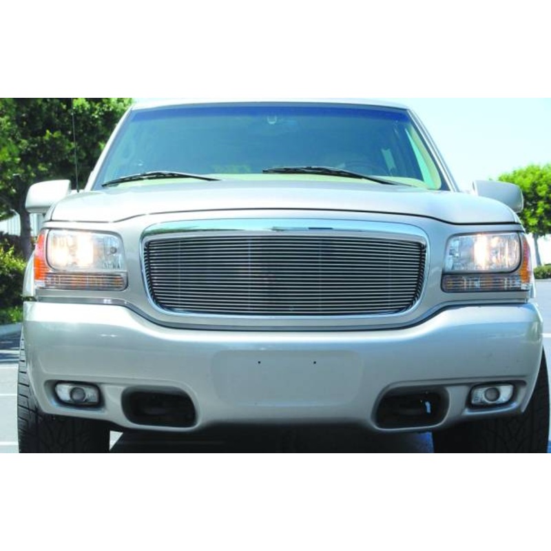 T-REX Grilles 20180 Polished Aluminum Horizontal Grille Fits 1999-2000 Cadillac Escalade