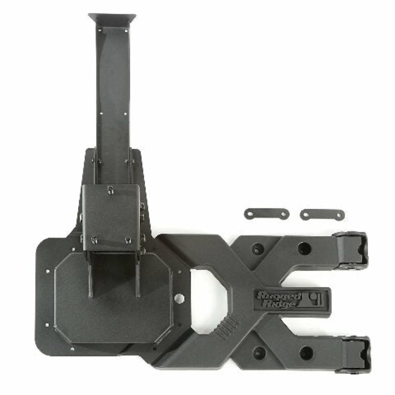 Rugged Ridge | HD Tire Carrier Kit | 11546.50 | Compatible with Jeep Wrangler JK 2007-2018