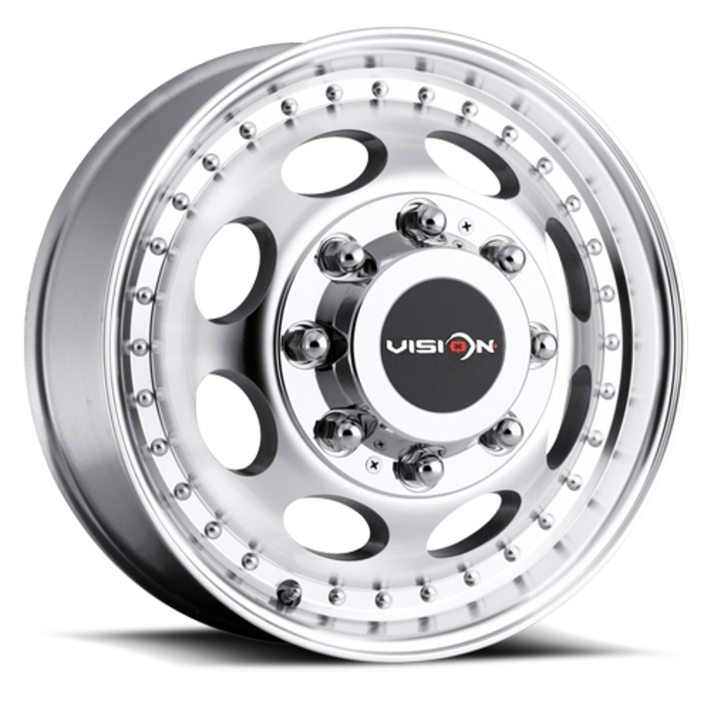 19.5×6.75 Vision Machined Front 8×200 2005-Present F350