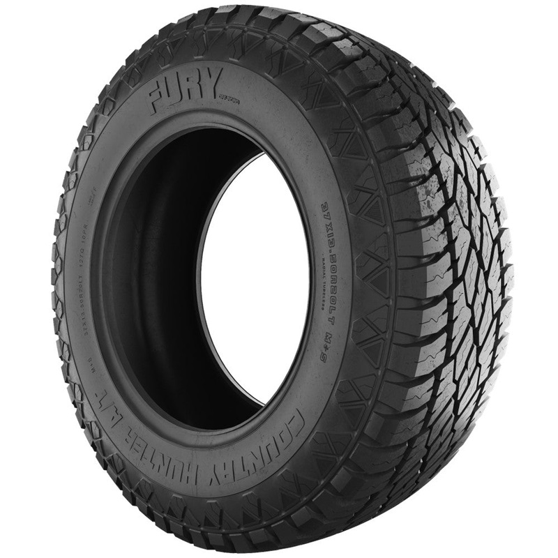 33×12.50R20LT/10 Fury Off-Road Country Hunter AT Tires Set of 6
