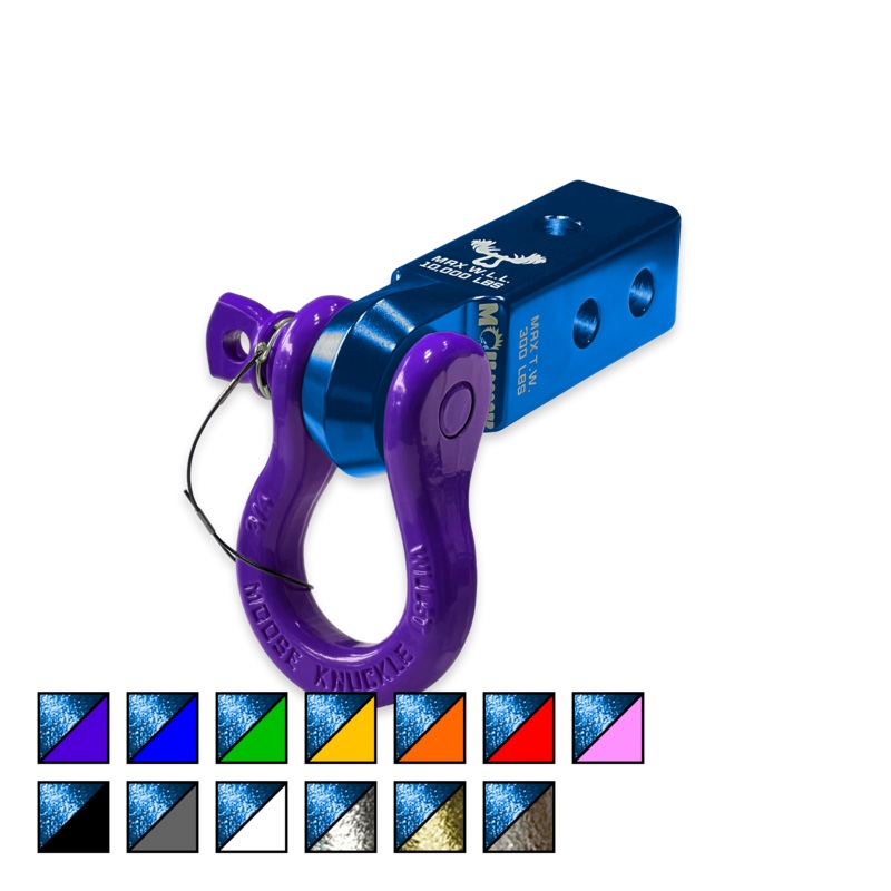 Blue B’oh 3/4 Spin Pin Shackle and Mohawk 2.0 Receiver Combo