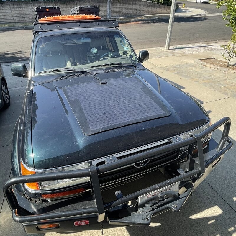 LENSUN Toyota Land Cruiser 80 Series J80 90W Hood/Bonnet Solar Panel