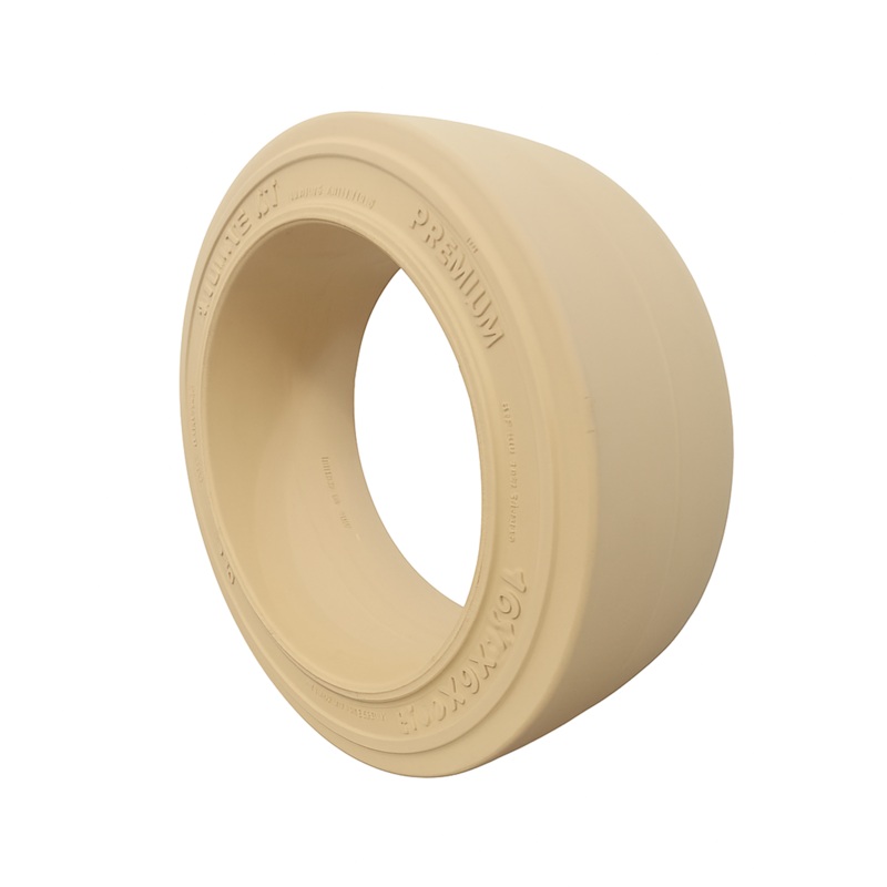 18x8x12 1/8 (457/203-308) GRI ULTIMATE XT Press On Band, Non-Marking, Smooth, Solid, White