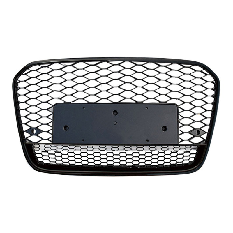 2012-2015 Audi RS6 Style Honeycomb Grille with Lower Mesh | C7 A6/S6
