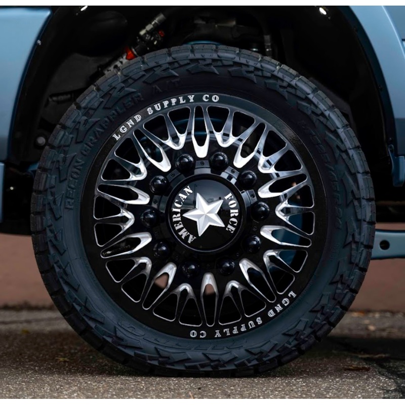 2023 RAM 3500 Limited Dually – American Force Plague Dually Wheels Pre-Mounted on Nitto Recon Grappler Tires