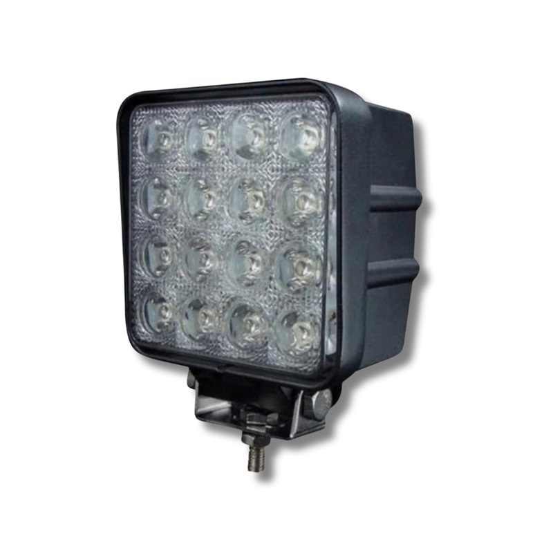 Cali Raised LED 48W Square Work Light