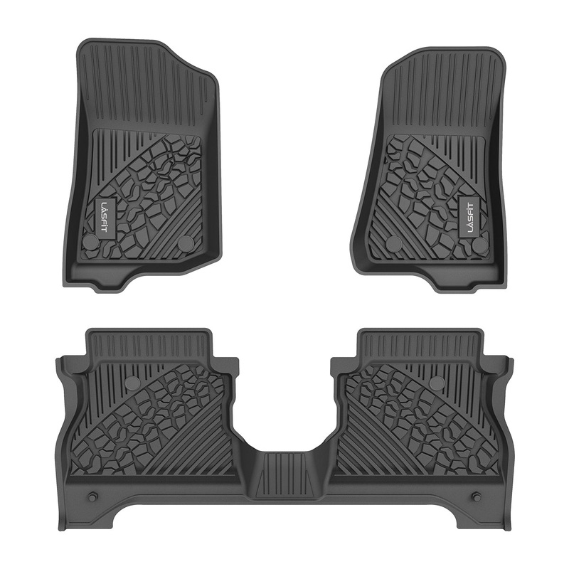 Fit for 2020-2025 Jeep Gladiator JT Custom Floor Mats All Weather TPE Liners