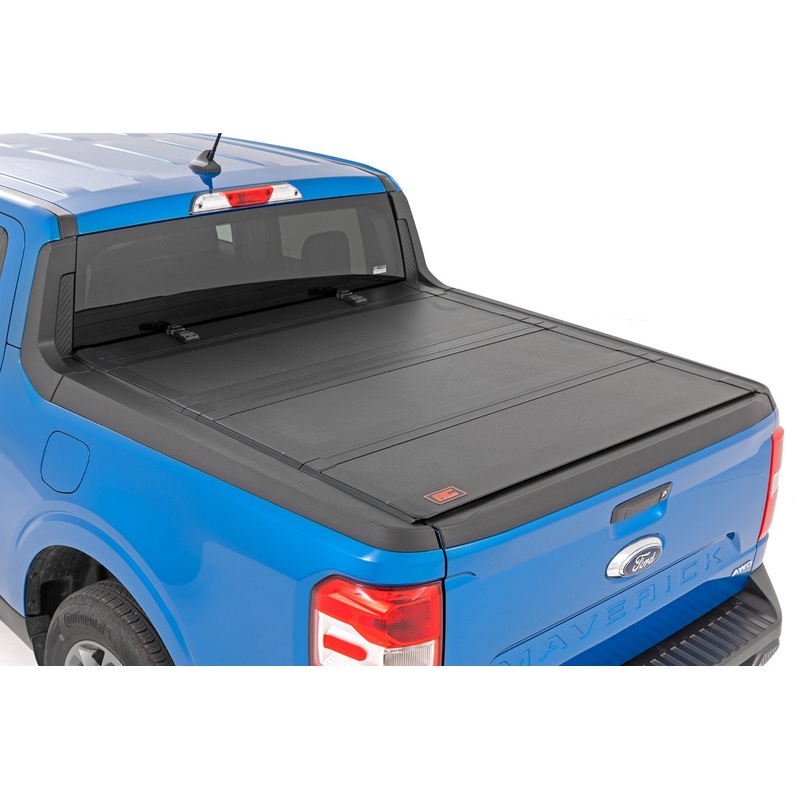 Hard Tri-Fold Flip Up Bed Cover | 4’6″ Bed | Ford Maverick 2WD/4WD (22-24)