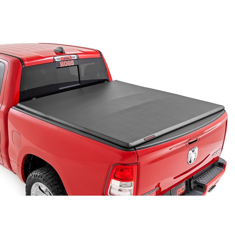 Soft Tri-Fold Bed Cover | 6’4″ Bed | Ram 1500 (19-25)/1500 TRX (21-24)