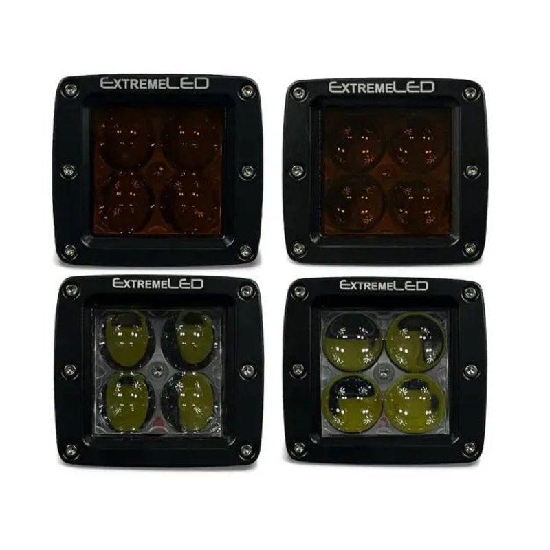 Stealth Spot and Flood Extreme Series 3″ Light Pod (All Options)