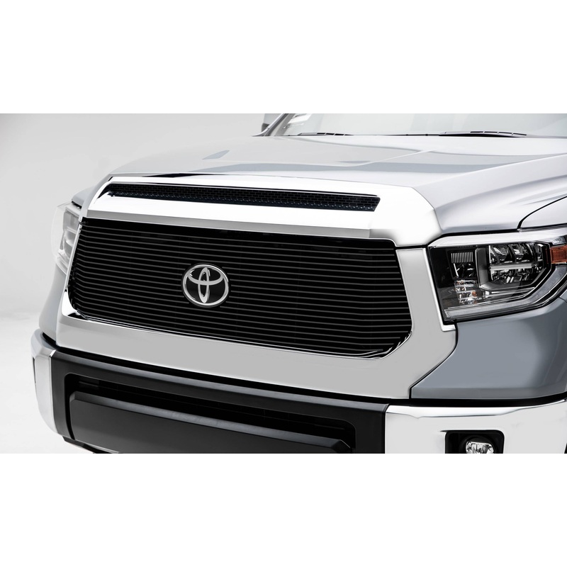 T-REX Grilles 20966B Black Aluminum Horizontal Grille Fits 2018-2021 Toyota Tundra