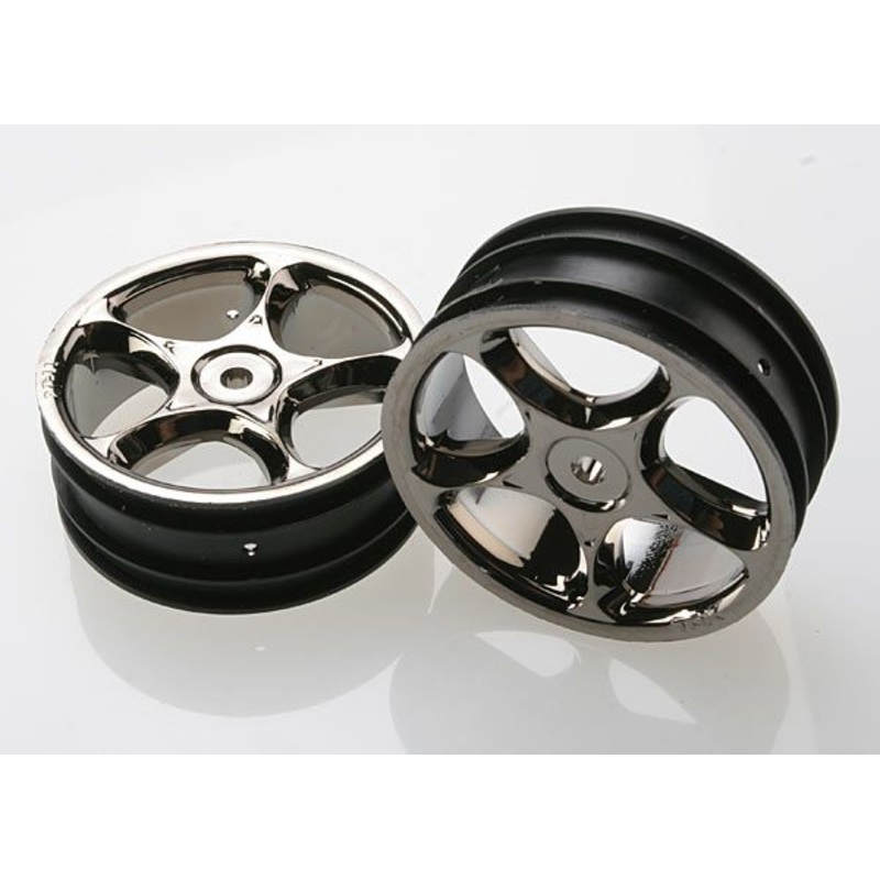 Traxxas black chrome 2.2 tracer fr
