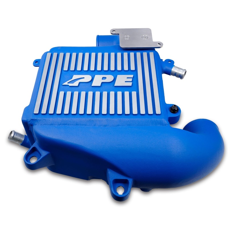 2020-2023 GM 3.0L Duramax LM2, LZO Air-To-Water Intercooler Kit Blue PPE Diesel