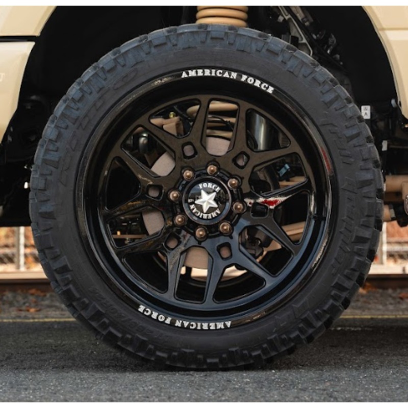 2024 F250 Platinum Powerstroke – American Force Battle Concave Wheels Pre-Mounted on Nitto Trail Grappler Tires