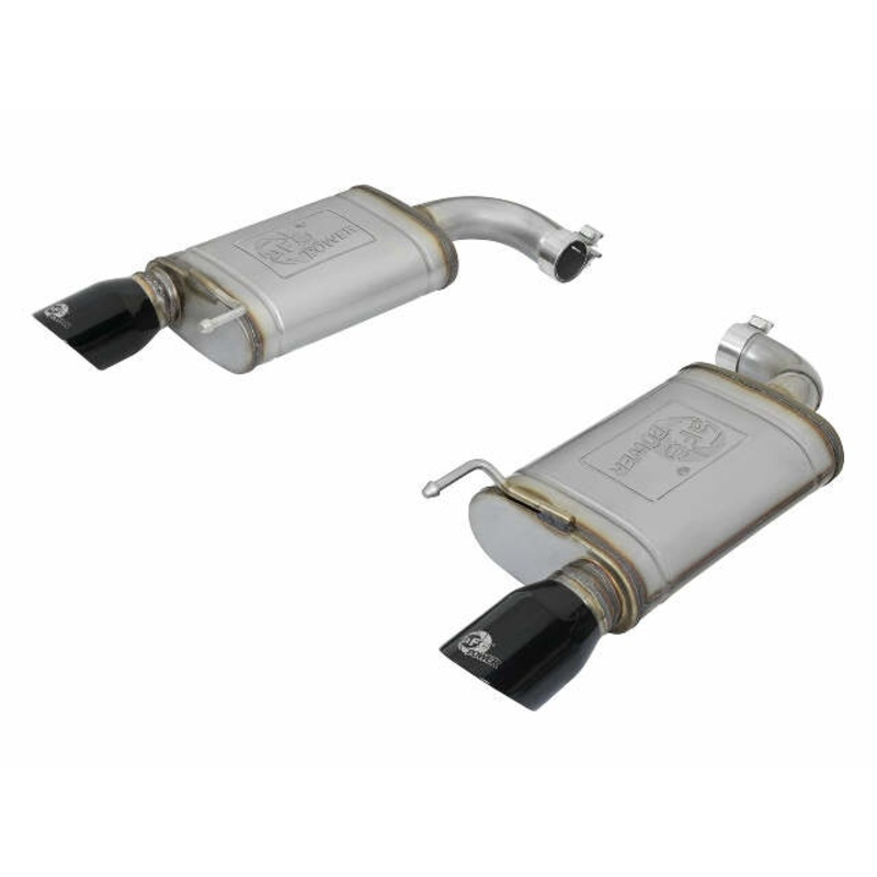 AFE Filters 49-43085-B MACH Force-Xp Axle-Back Exhaust System Fits 15-21 Mustang