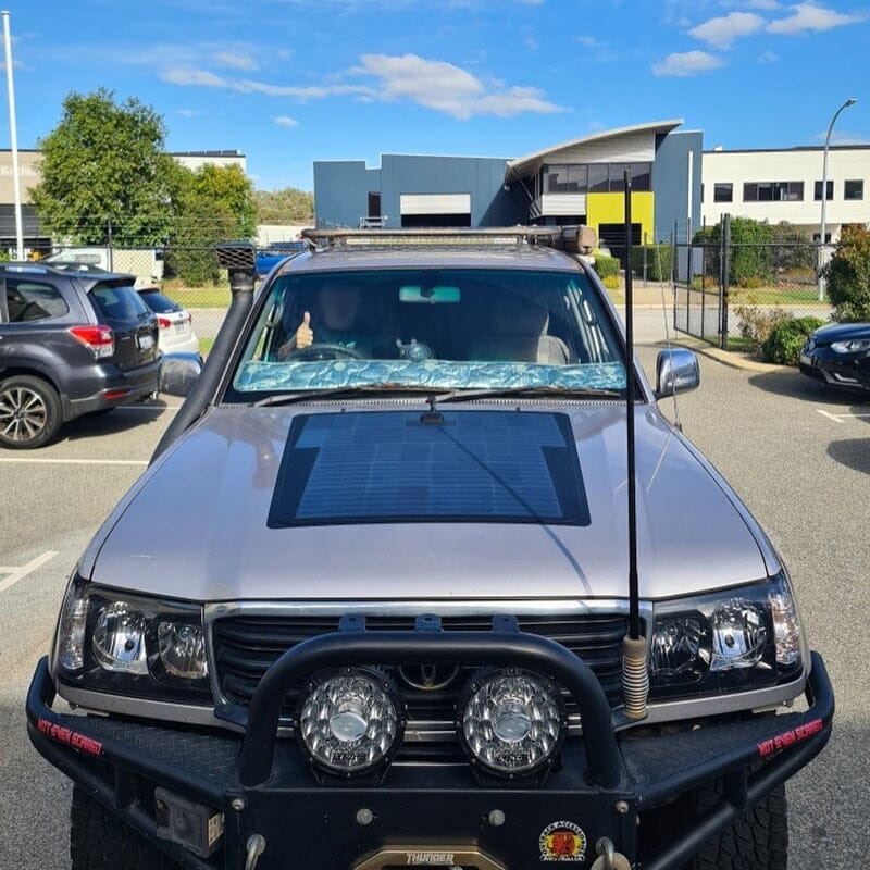 LENSUN Toyota Land Cruiser 105 Series 100W Hood/Bonnet Flexible Solar Panel