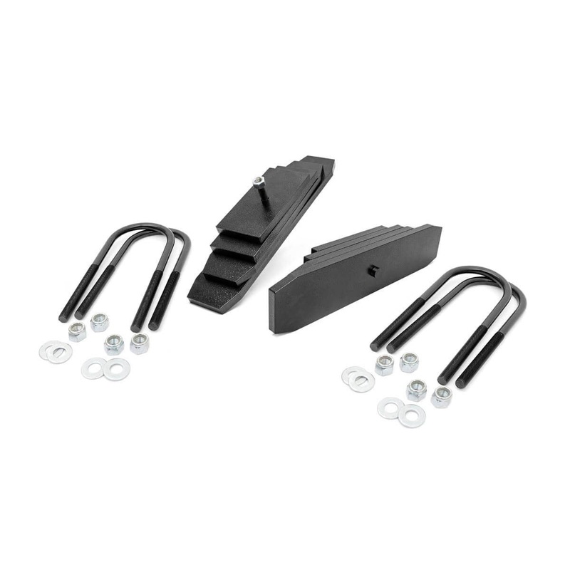 Rough Country 2 Inch Leveling Kit Leaf Block Fits Ford F-350 4WD 1999-2004
