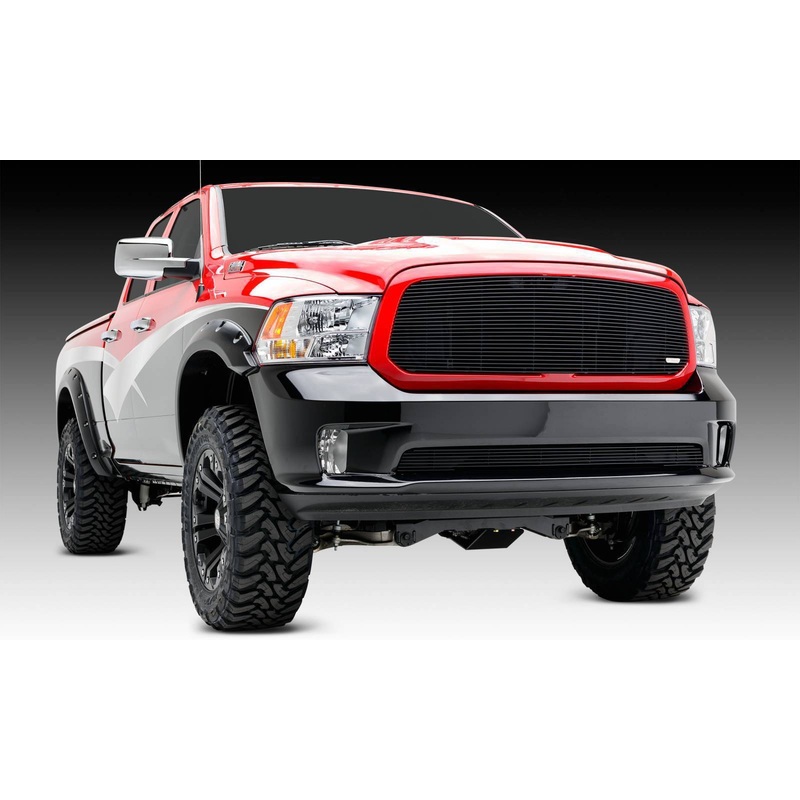 T-REX Grilles 20458B Black Aluminum Horizontal Grille Fits 2013-2018 Ram 1500