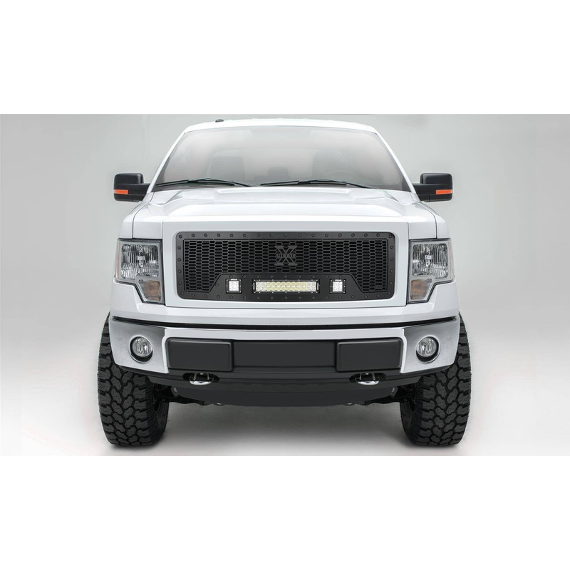 T-REX Grilles 7315681-BR Black Mild Steel Laser Cut Pattern Grille Fits 2009-2012 Ford F-150