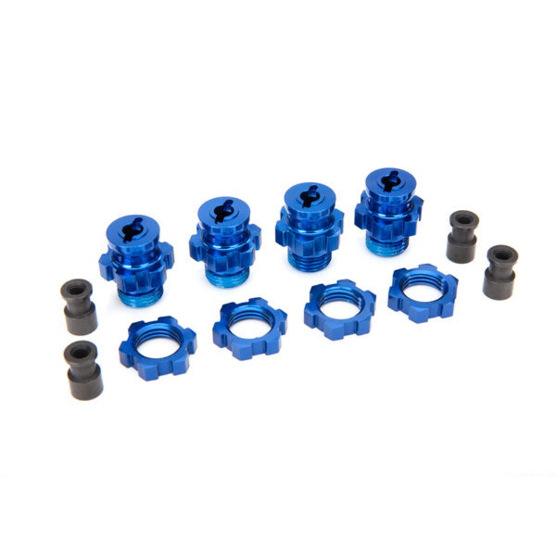 Traxxas Wheel Hub/Nuts 17mm Splined Short