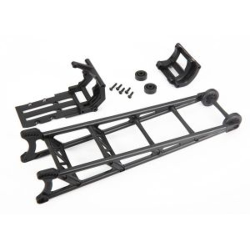 Traxxas wheelie bar black
