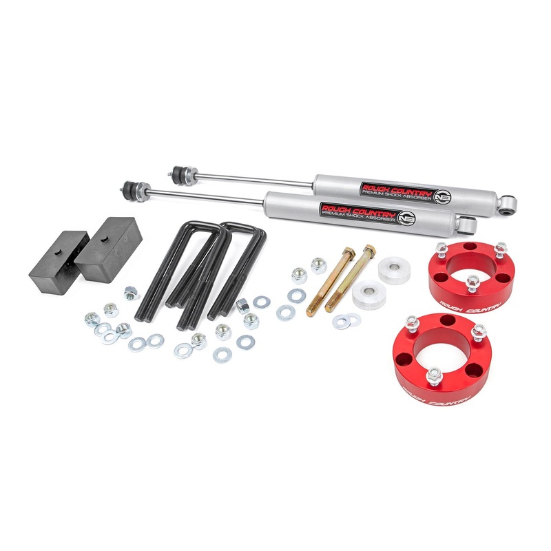 3 Inch Lift Kit | Red Spacer | Toyota Tacoma 2WD/4WD (2005-2023)