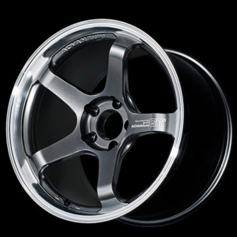 Advan Racing – GT Beyond Wheel (Concave 2) – 17×7.0 / Offset +38 / 4×100 (Machining & Hyper Platinum Black)