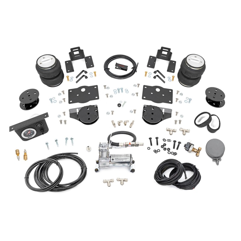 Air Spring Kit w/compressor | 4 Inch Lift Kit | Ram 1500 4WD (2019-2025)