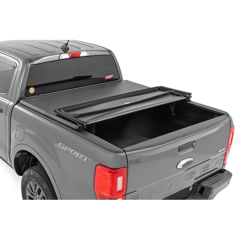 Soft Tri-Fold Bed Cover | 6′ Bed | Ford Ranger 2WD/4WD (2019-2023)