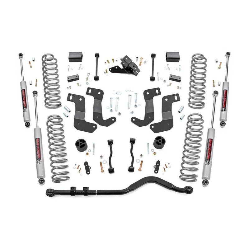 3.5 Inch Lift Kit | C/A Drop | 4-Door | Jeep Wrangler Unlimited 4WD (2024)