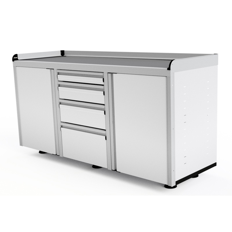 Econo Garage Base Cabinet w/ MotionLatch Drawers