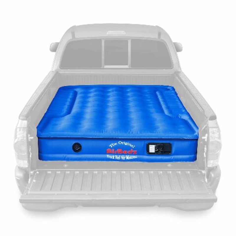 Pittman Outdoors PPI 103 AirBedz Original Truck Bed Air Mattress Compatible with 6′-6.5′ Mid-Sized Short Truck Bed, Blue