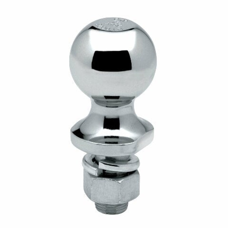 Tow Ready Reese 63909 Class IV Hitch Ball – 2″ Ball x 1″ Shank x 2-1/8″ Shank Length, 7,500 lbs. GTW, Chrome