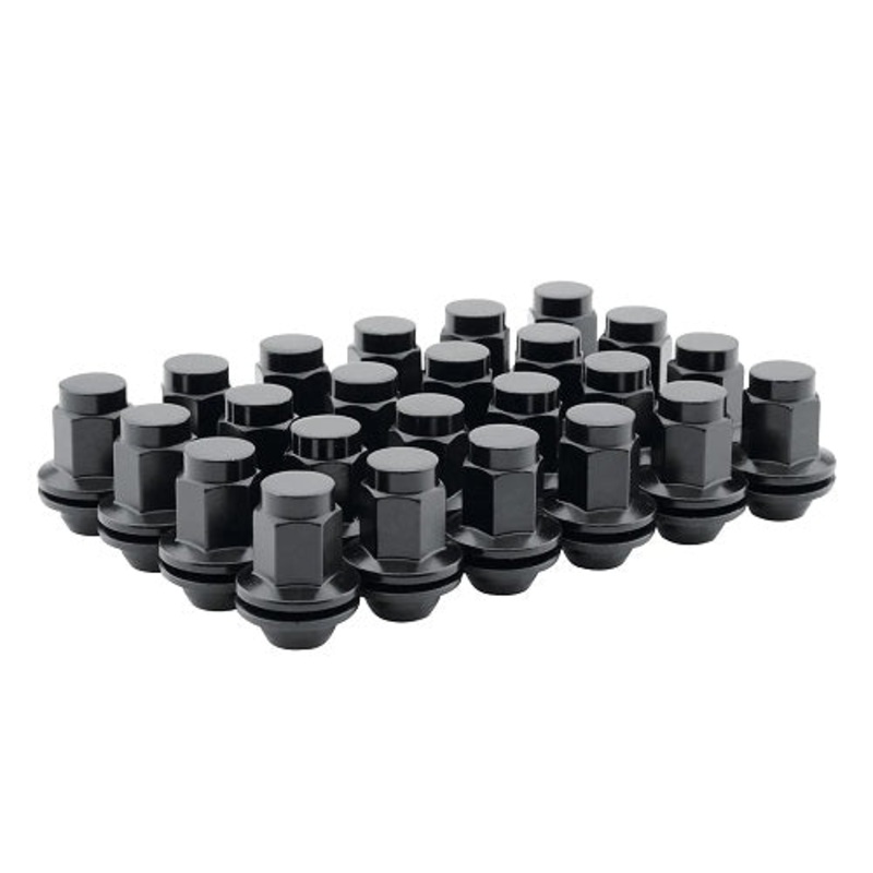14×1.5 Black Dually Mag 24 Lug Kit (for use with Method MR901)