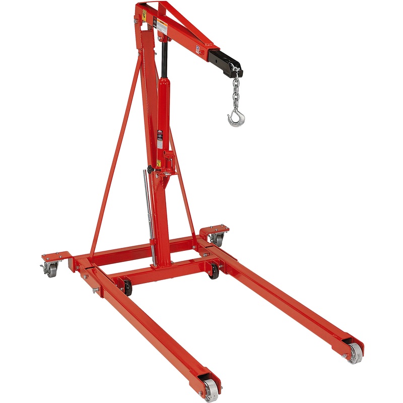 2,500 Lbs. Capacity Folding Engine Crane